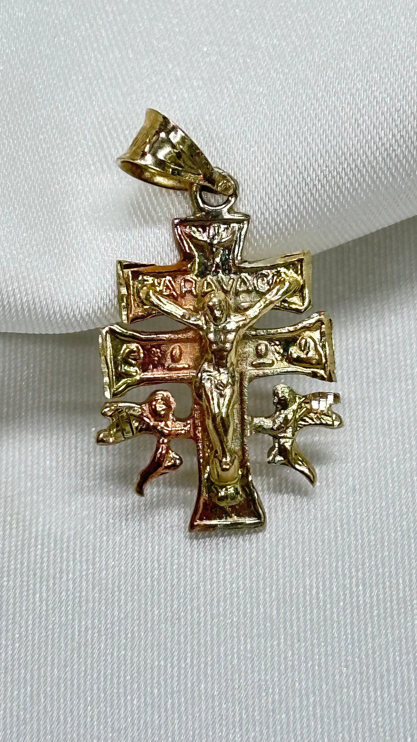 Cristo de Caravaca de Oro 10k