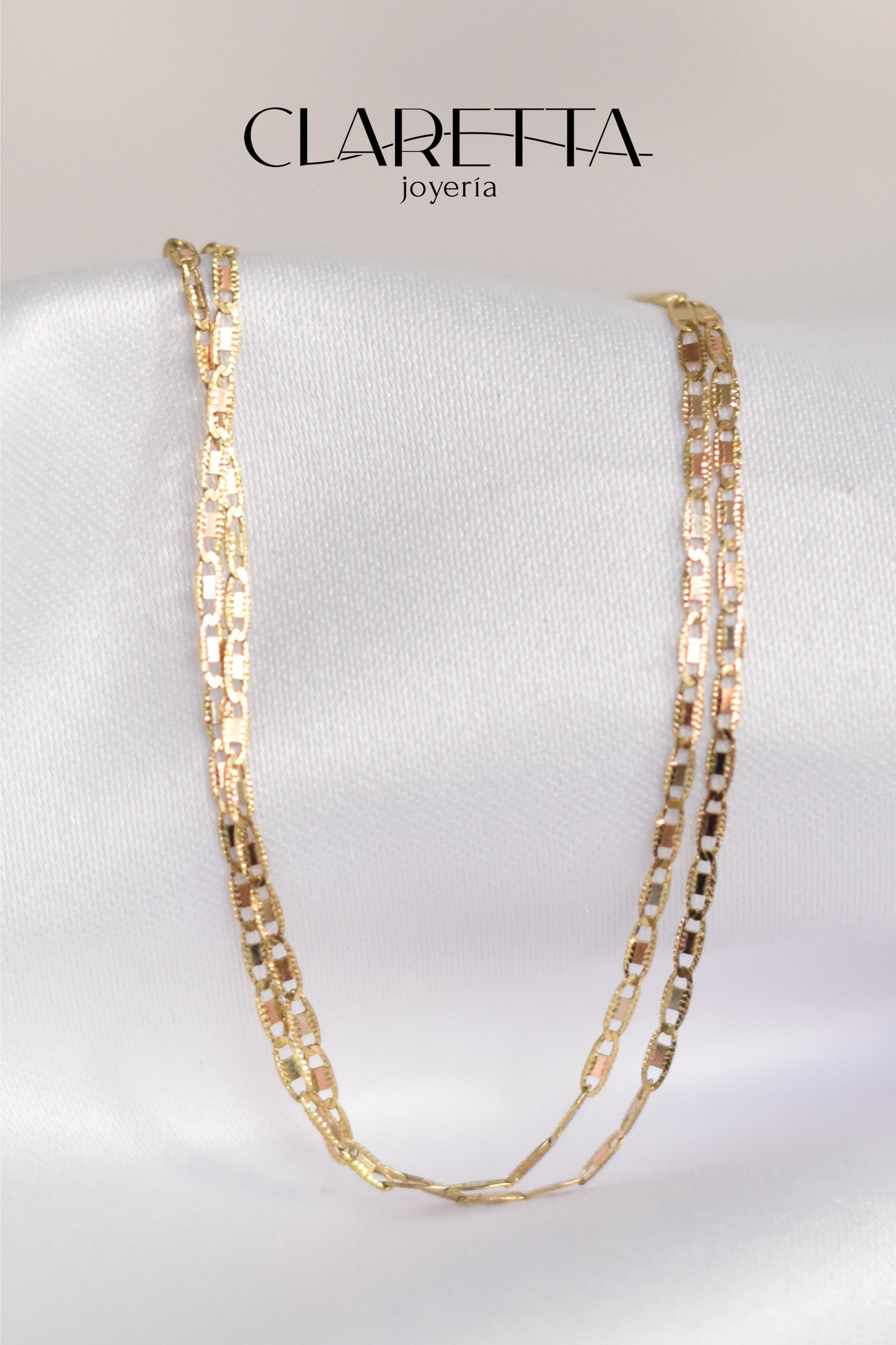 Cadena de Oro 10k Gucci oro Florentino 54 cm