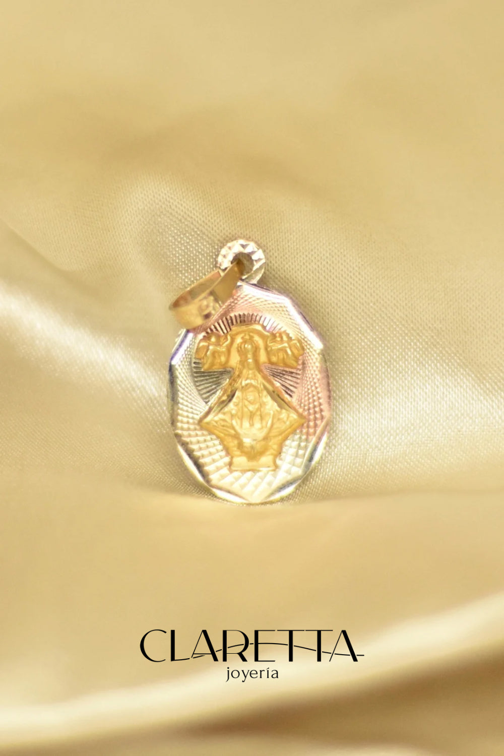 Medalla de Oro 10k de la Virgen de la Luz