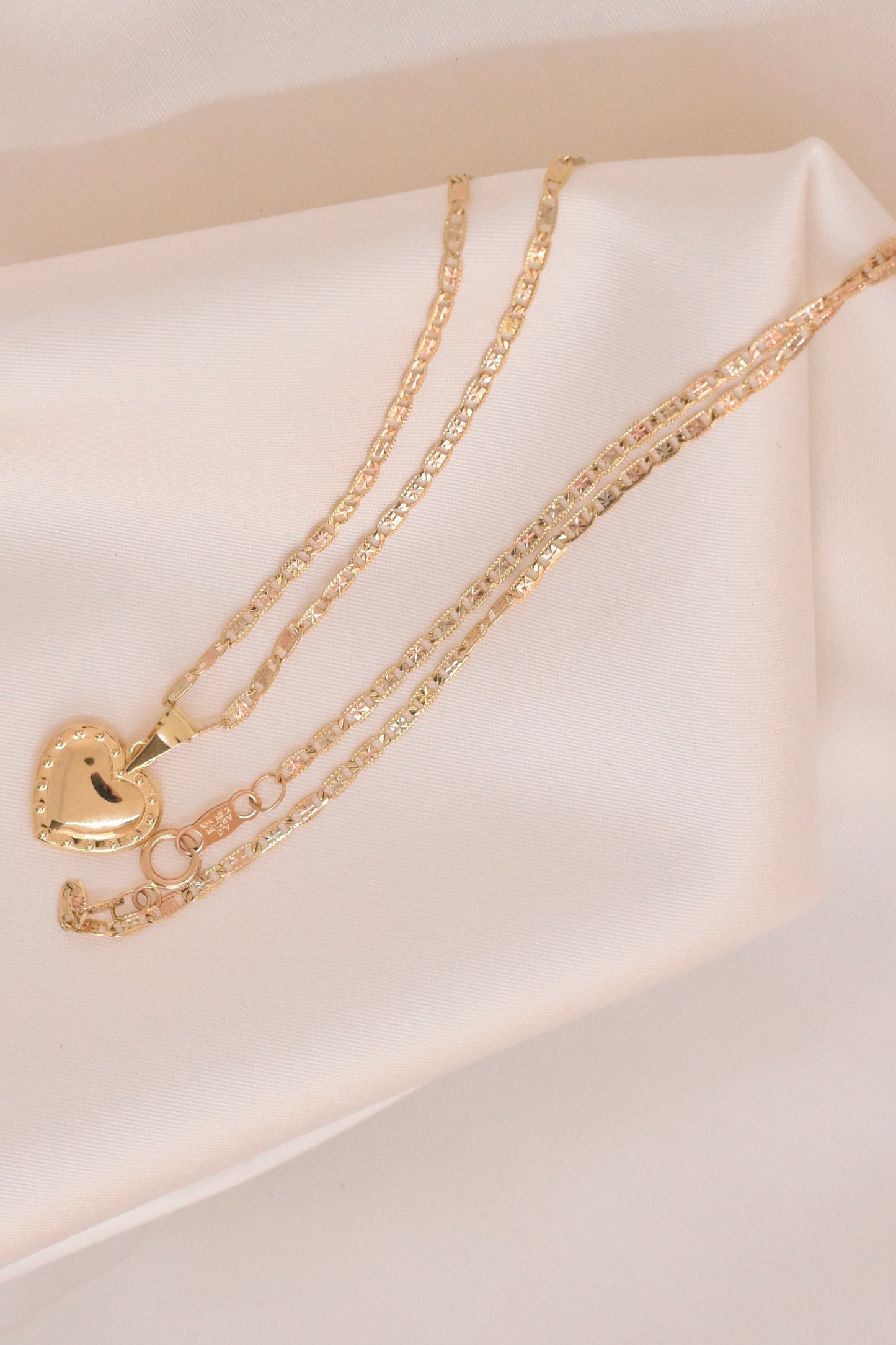 Dije de corazón oro 10k