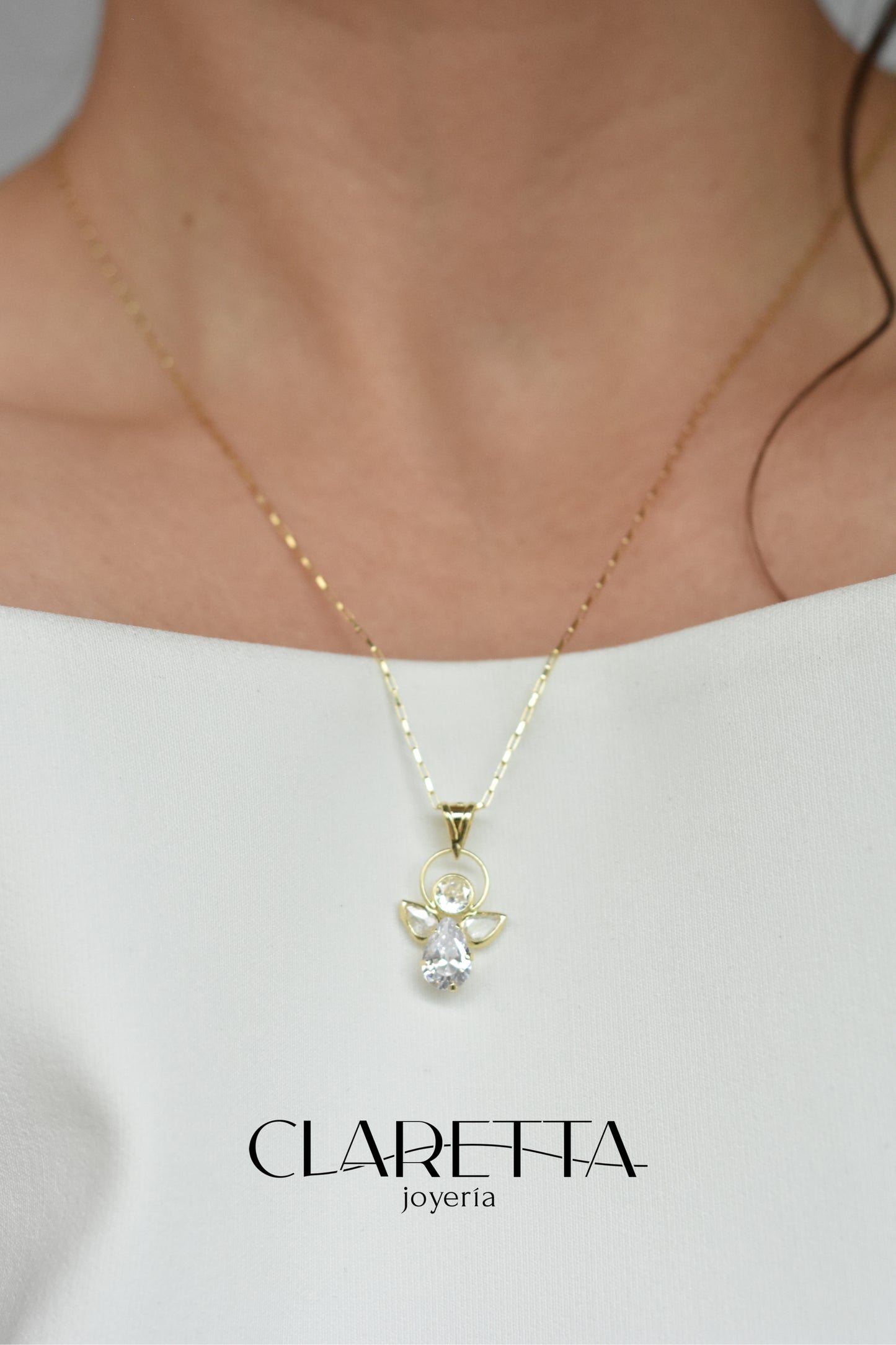 Set especial: Dije de oro 10k + cadena artesanal