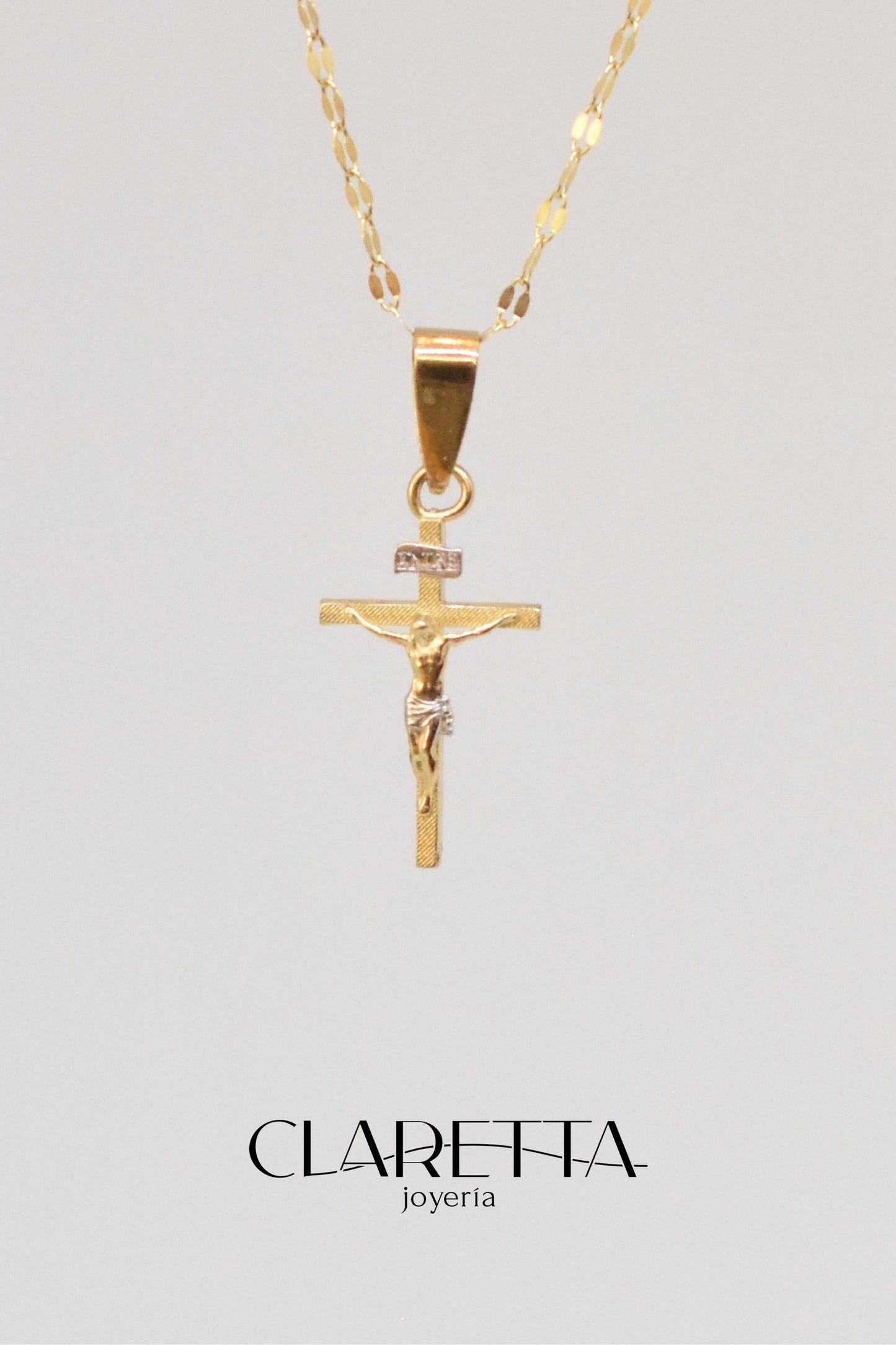 Dije de Cristo de oro 10k