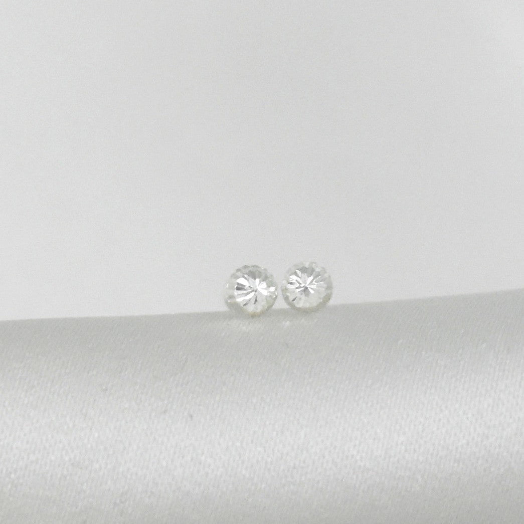 Broquel Plata .925 Hongo 4 mm