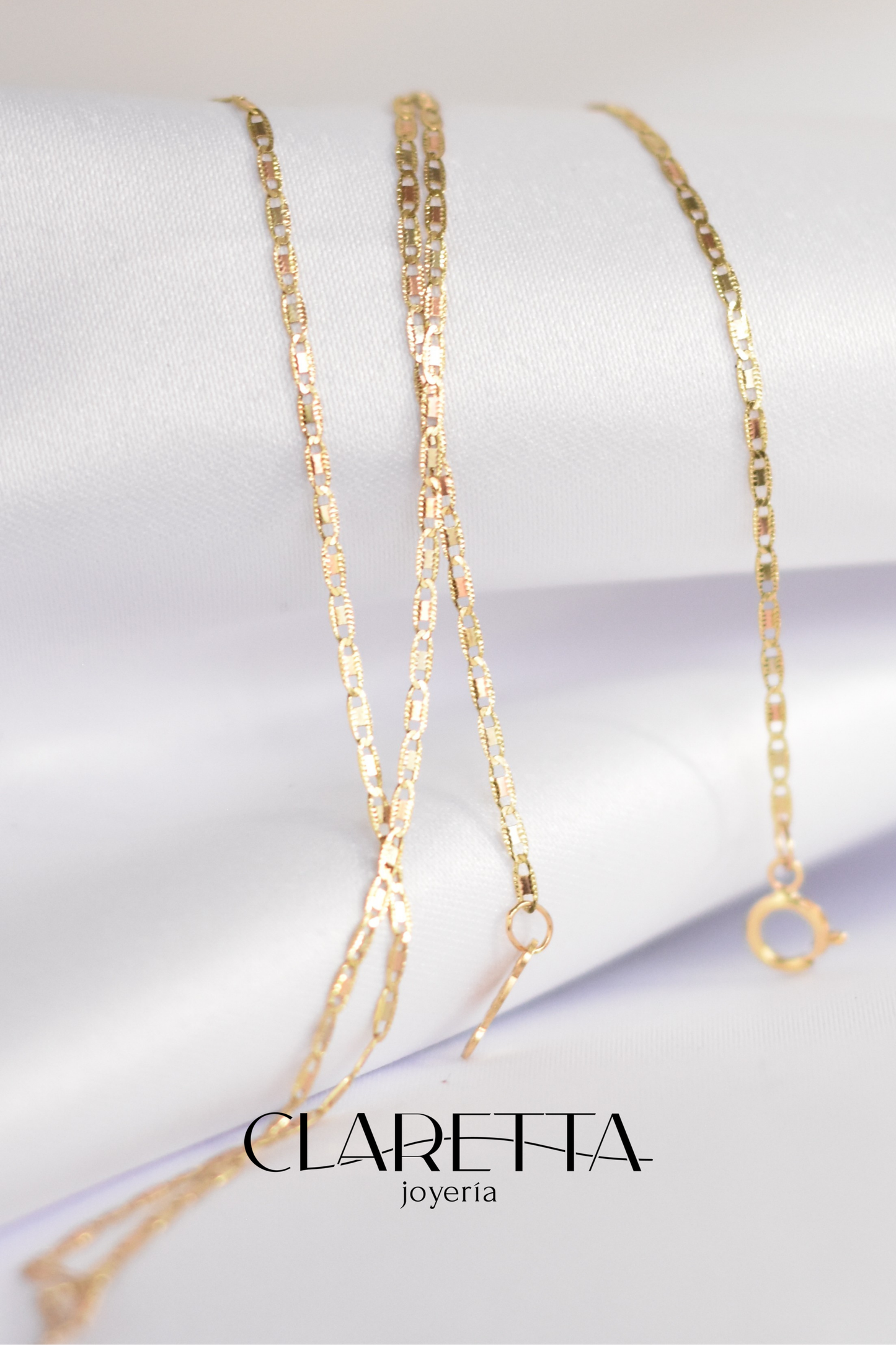 Cadena de Oro 10k Gucci oro Florentino 54 cm