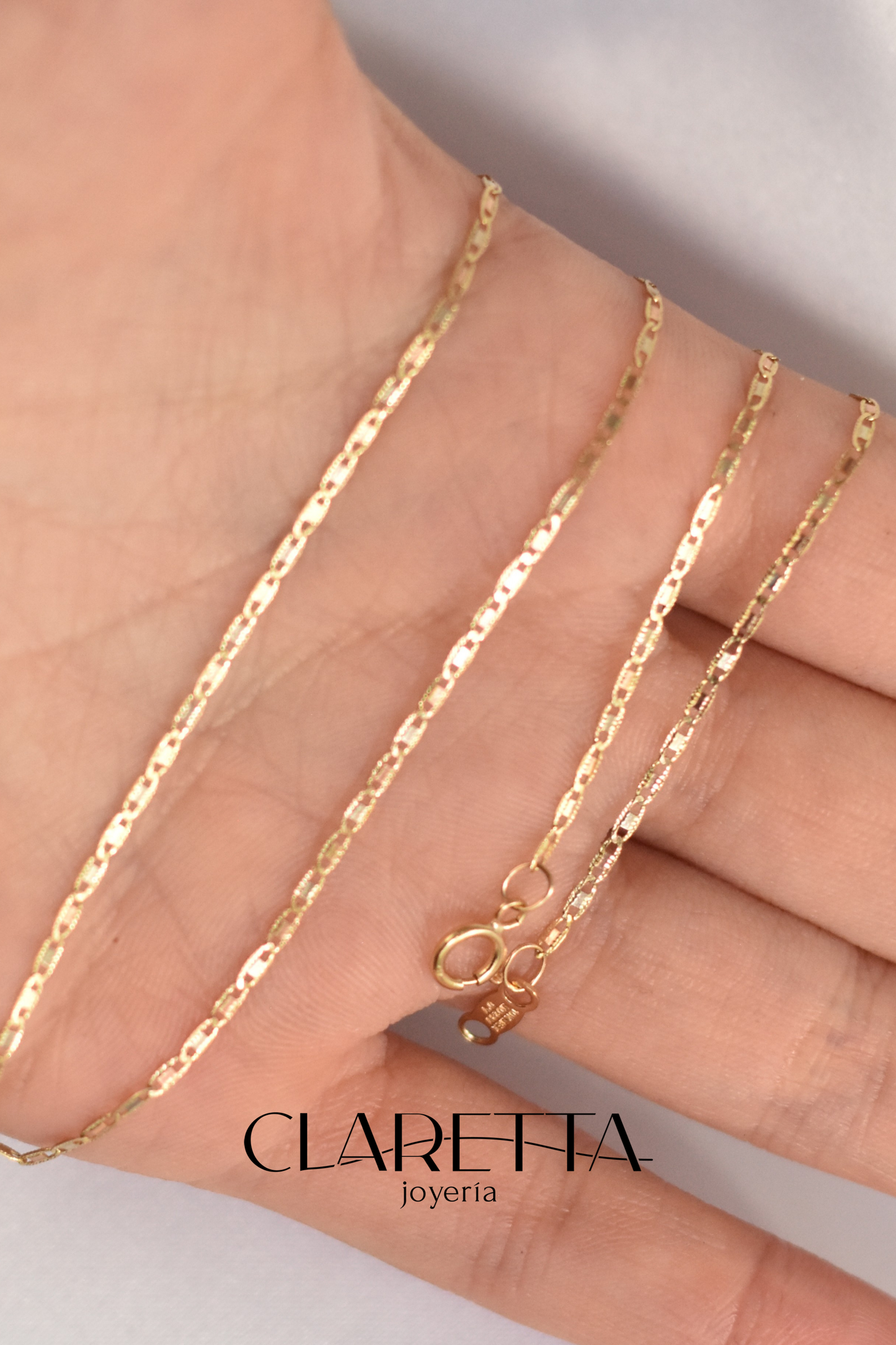 Cadena de Oro 10k Gucci oro Florentino 54 cm