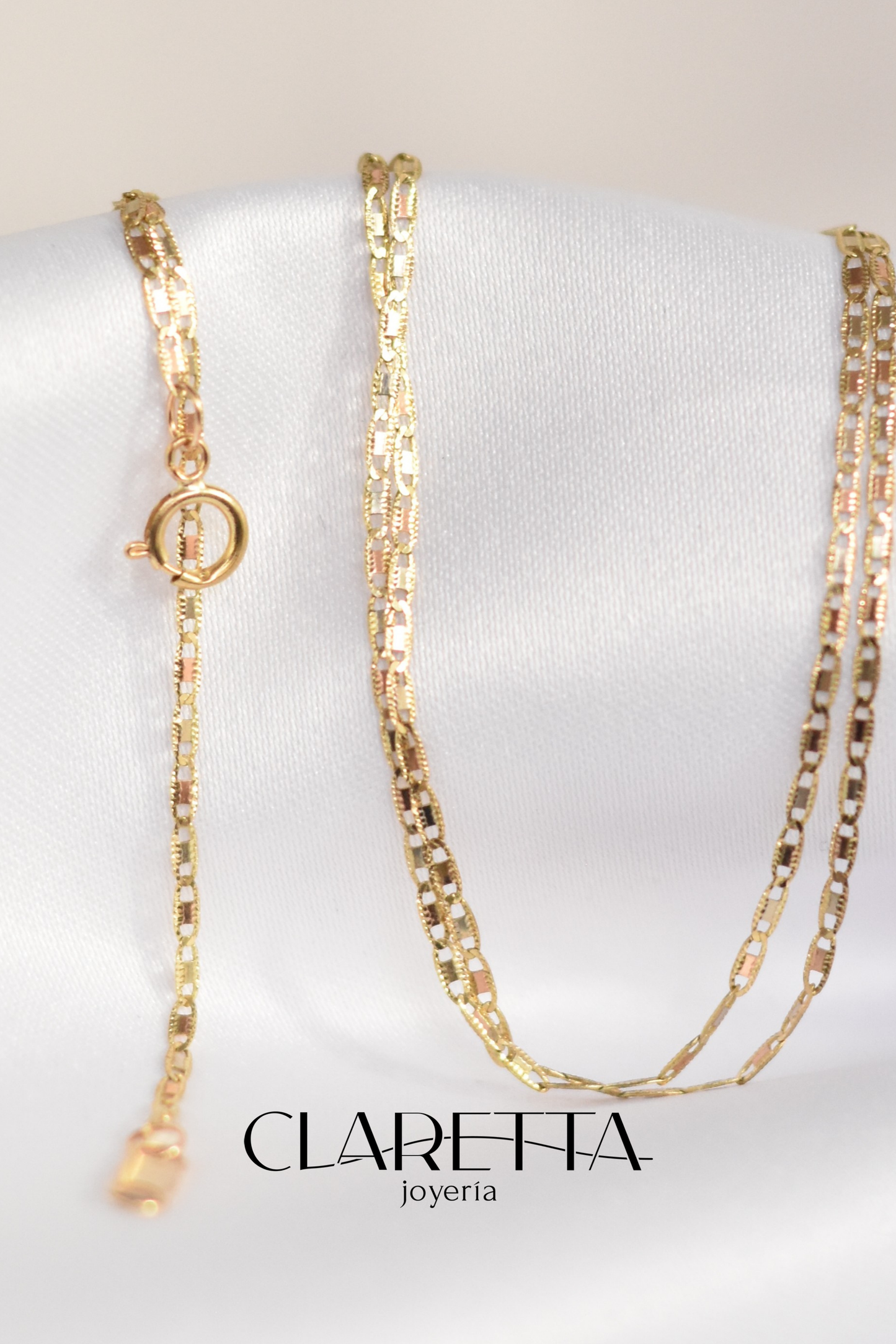 Cadena de Oro 10k Gucci oro Florentino 54 cm