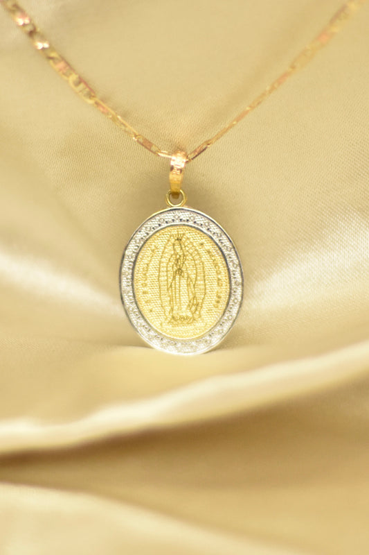 Medalla de la virgen de Guadalupe