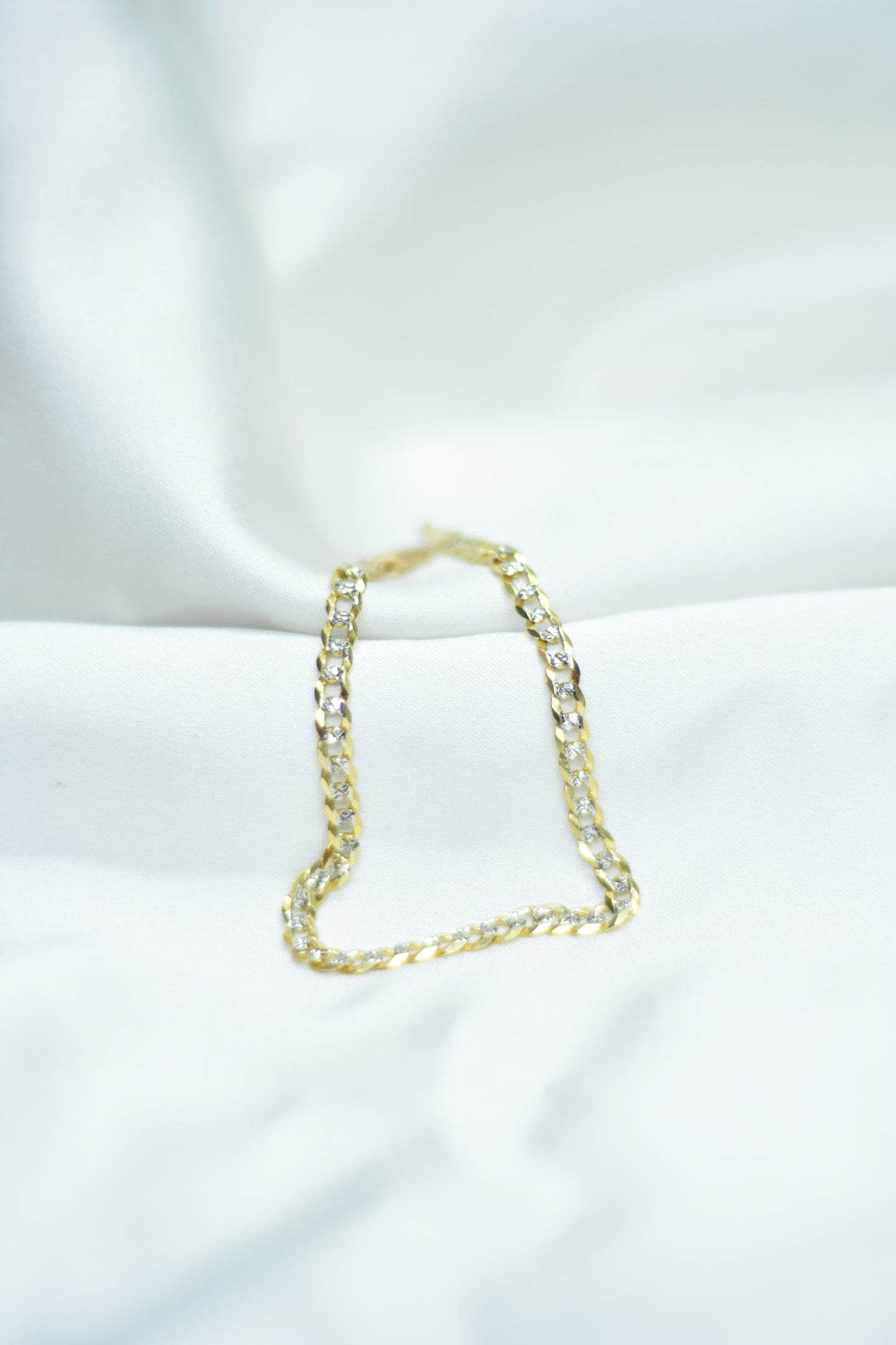 Pulsera Estilo Cubano oro 10k