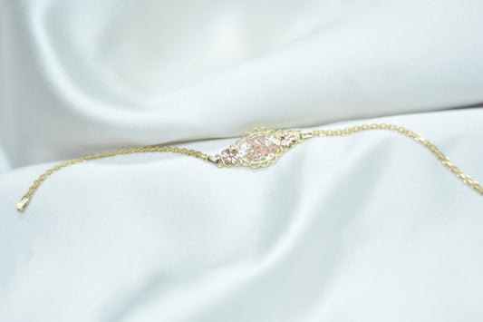 Pulsera para XV años oro 10k