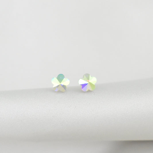 Broquel Plata .925 Flor Tornasol