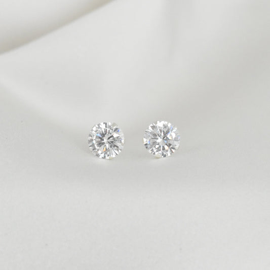 Broquel Plata .925 con Circonita cúbica Brillante