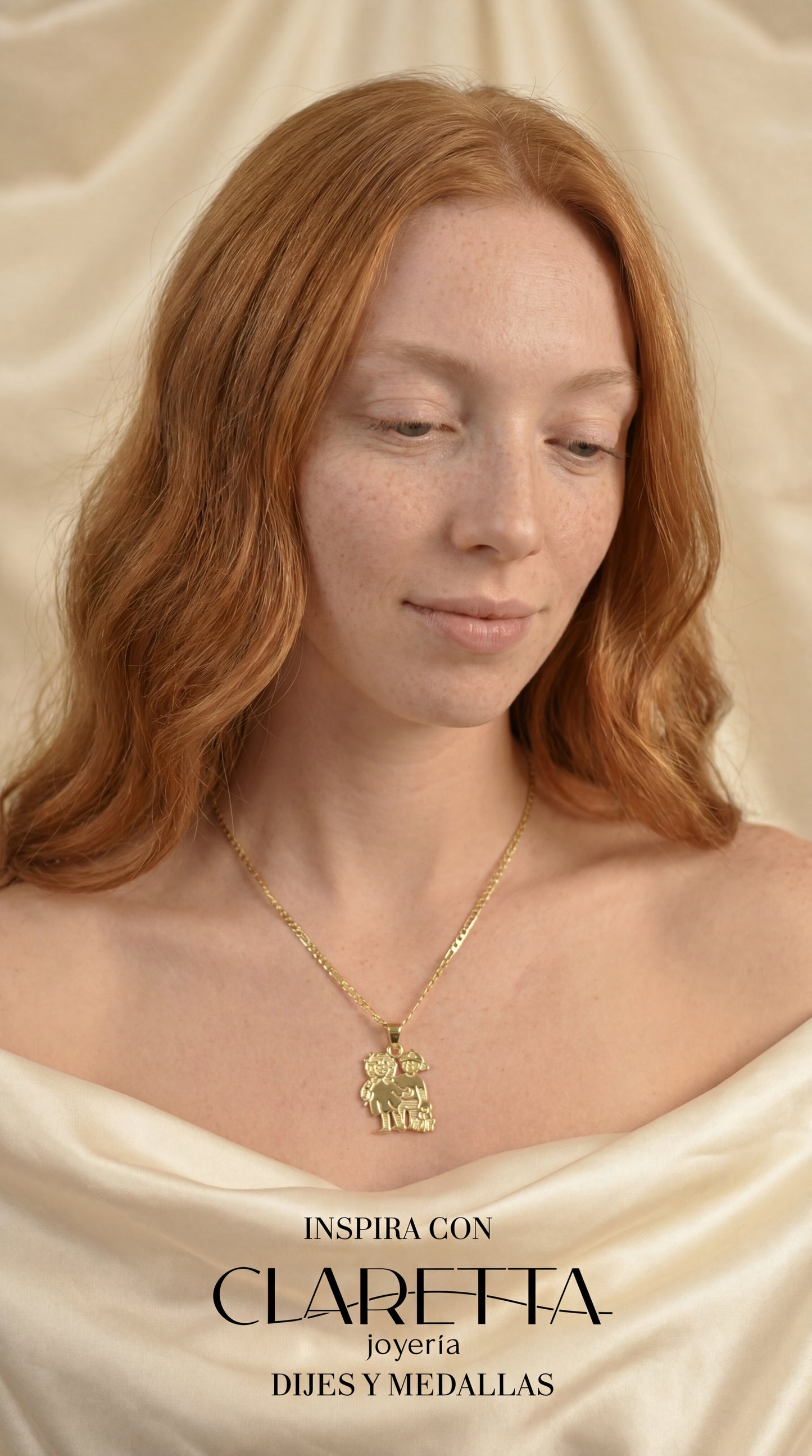 Dije de hermanos oro 10k