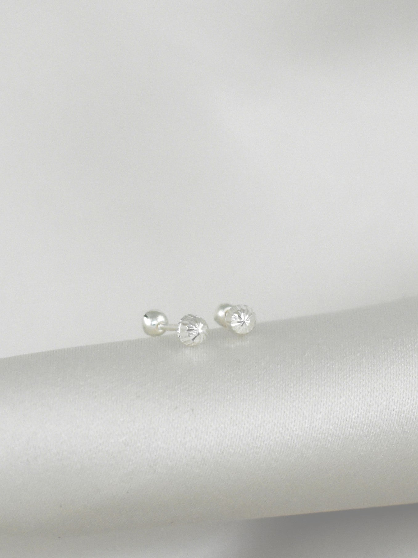 Broquel Plata .925 Hongo 3 mm